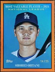 Shohei Ohtani [Orange Foil] #MV-2 Prices | 2025 Topps Update Most