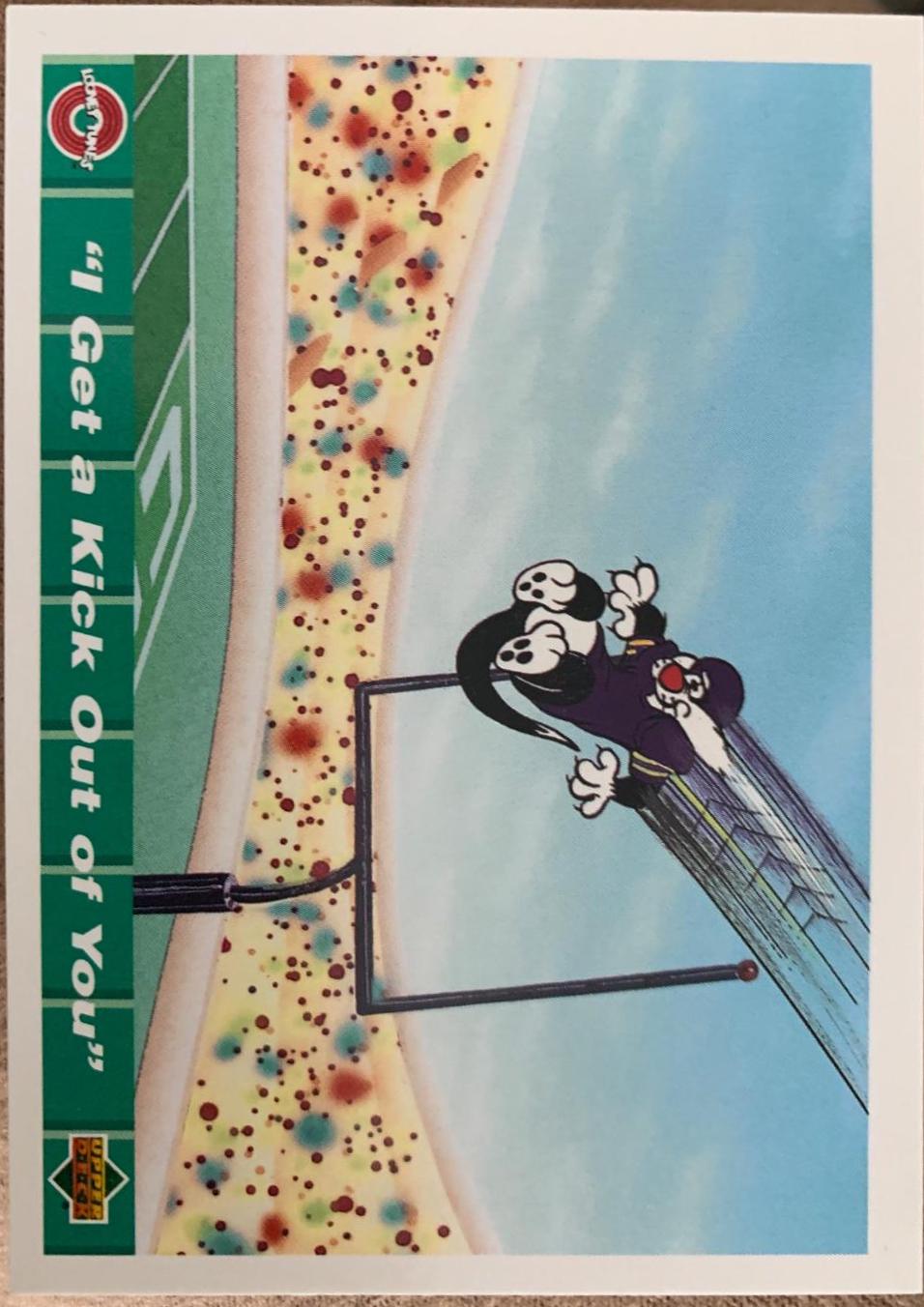 I Get A Kick Out Of You #69 1992 Upper Deck Comic Ball 4 Football