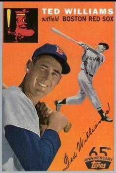Ted Williams #1 Baseball Cards 2016 Topps Celebrating 65 Years