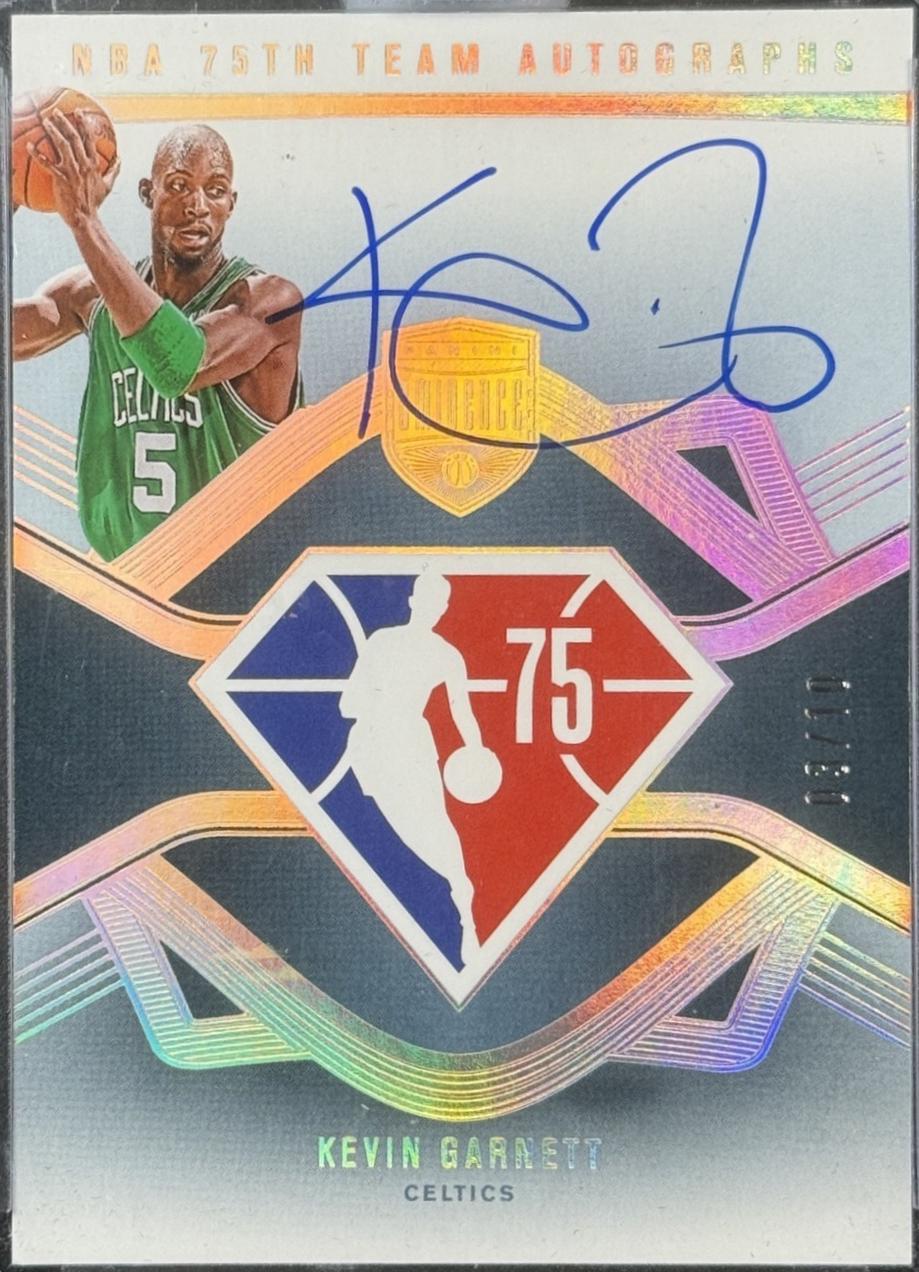 Kevin Garnett #5 Prices | 2024 Panini Eminence NBA 75th Team