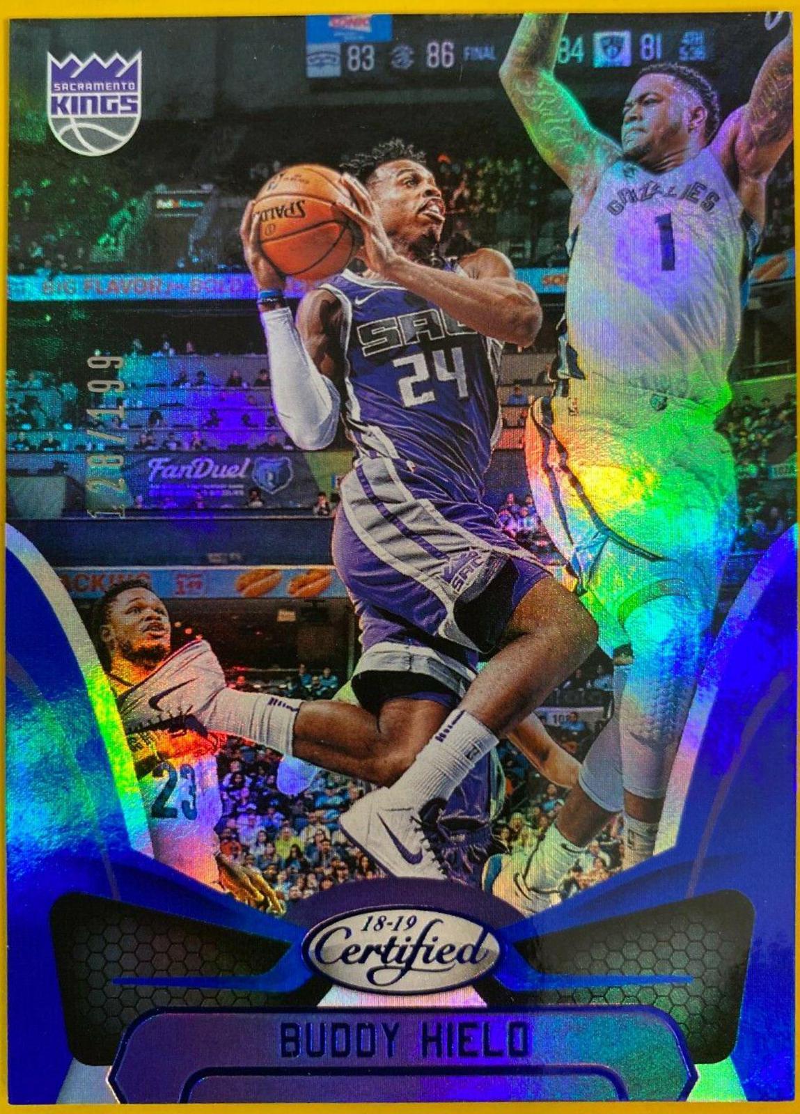 Buddy Hield #56 2018-19 Panini Certified Basketball