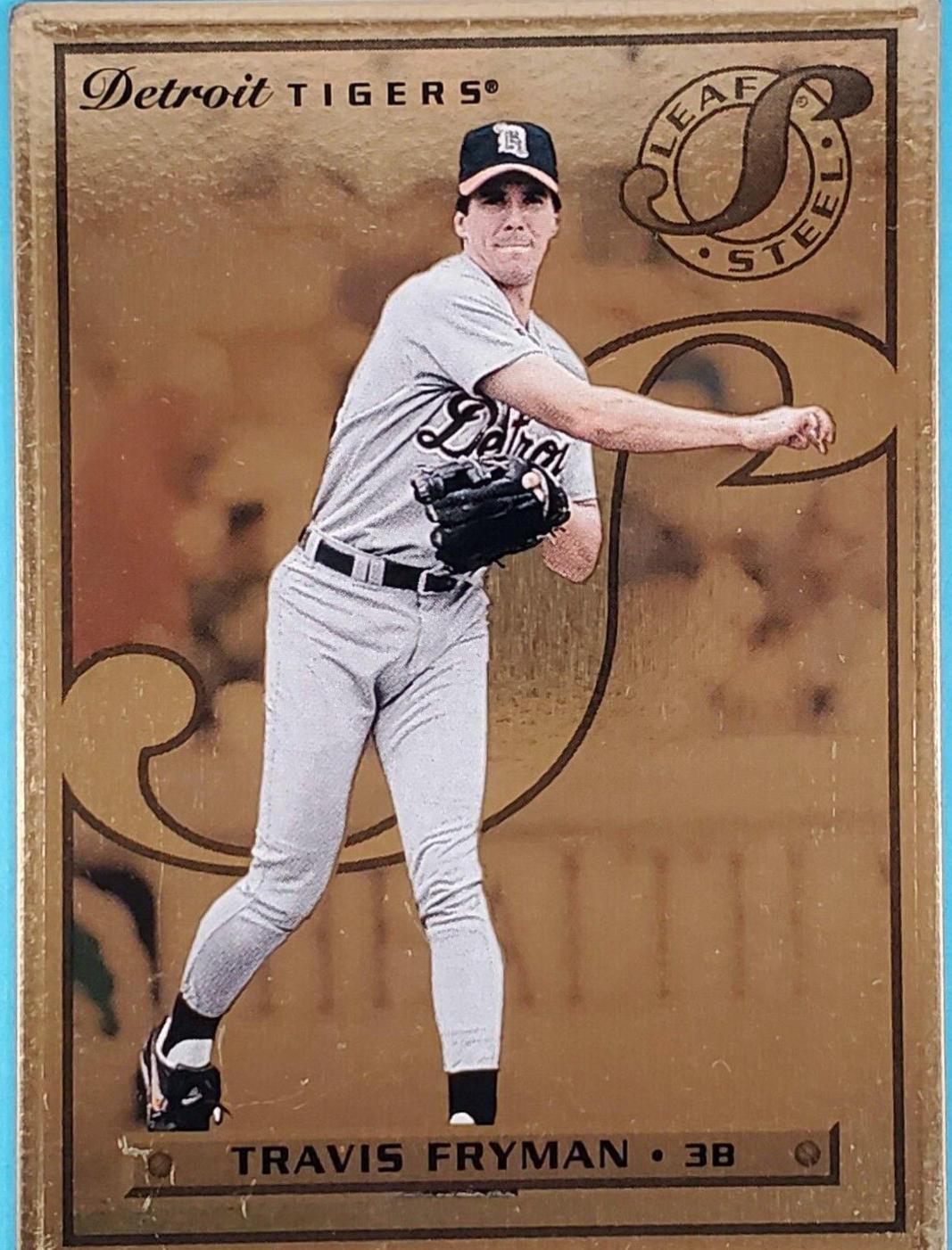 Travis Fryman #4 Baseball Cards 1996 Leaf Steel