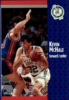 Kevin McHale #13 Basketball Cards 1991 Fleer