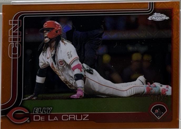 Elly De La Cruz [Orange Refractor Image Variation] #174