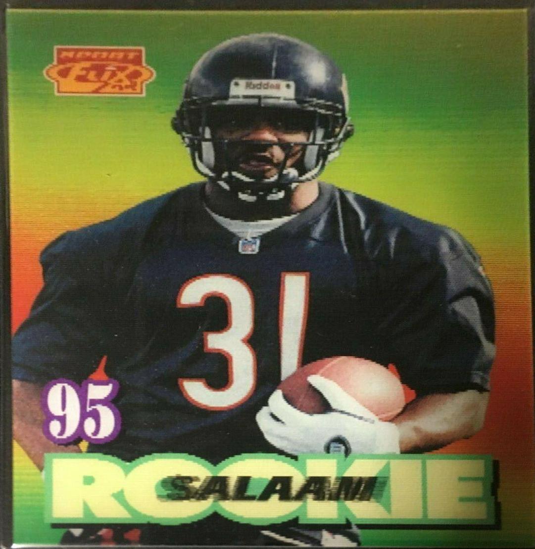 Rashaan Salaam #127 1995 Sportflix Football
