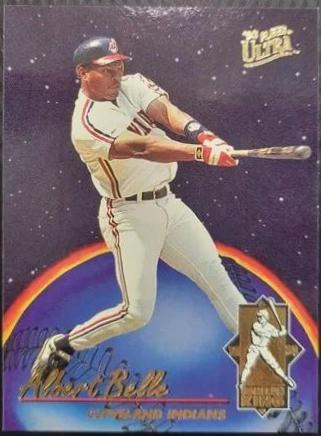 Albert Belle #5 Baseball Cards 1993 Ultra Home Run Kings