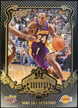 Bryant #KB-16 Basketball Cards 2008 Upper Deck MVP Kobe