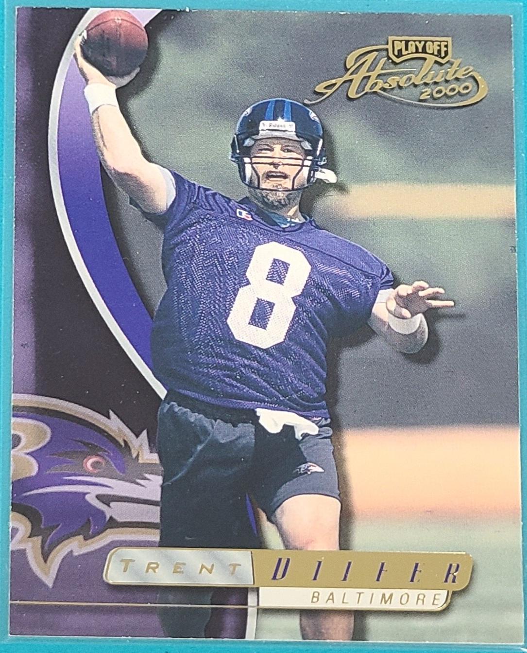 Trent Dilfer #15 Football Cards 2000 Playoff Absolute