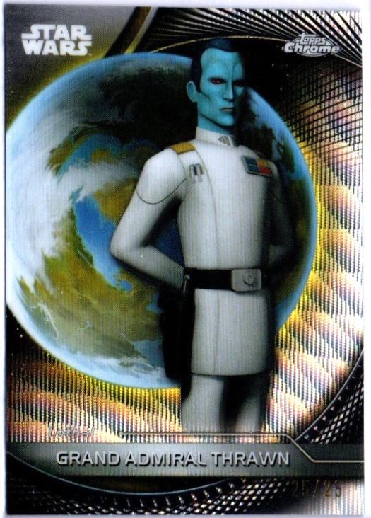 Grand Admiral Thrawn [Hyperlanes Refractor] #31 Prices | Star Wars 2025 ...