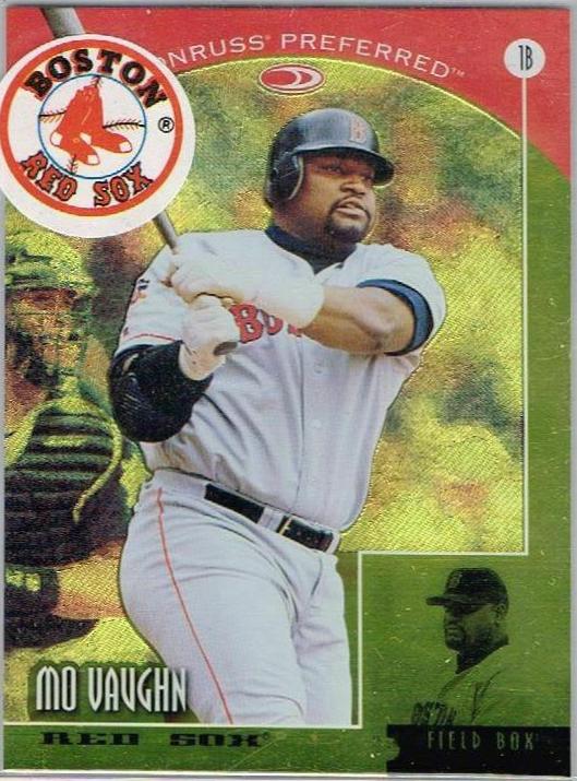 Mo Vaughn #23 Baseball Cards 1998 Donruss Preferred
