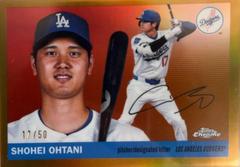 Shohei Ohtani [Gold Refractor] #17 Prices | 2025 Topps Chrome