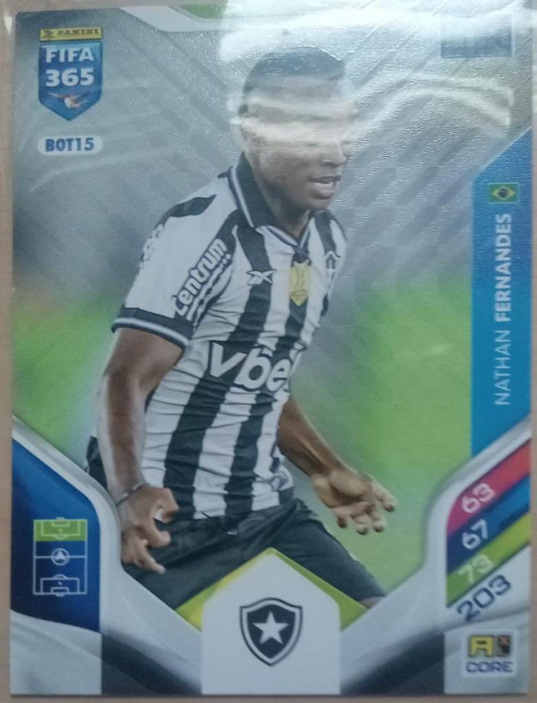 Nathan Fernandes #BOT15 2026 Panini Adrenalyn XL FIFA 365