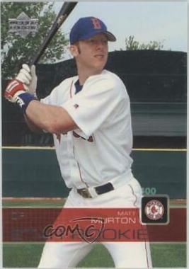 Matt Murton #45 Baseball Cards 2003 Upper Deck Prospect Premieres