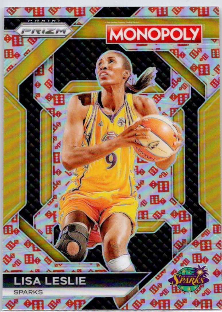 Lisa Leslie #WNBA13 2024 Panini Prizm Monopoly WNBA Insert