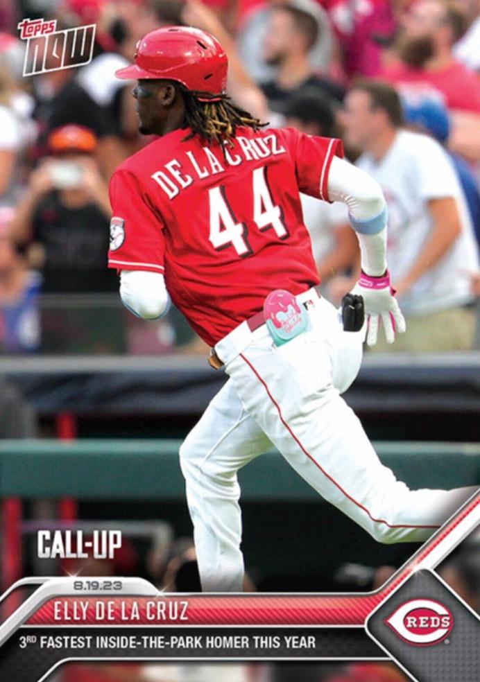 Elly De La Cruz #730 Baseball Cards 2023 Topps Now