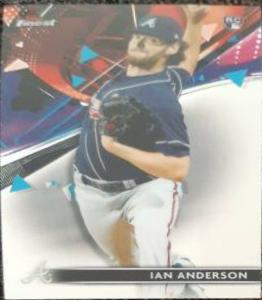 Ian Anderson #45 2021 Finest Baseball