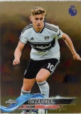 Tom Cairney #20 Soccer Cards 2018 Topps Chrome Premier League