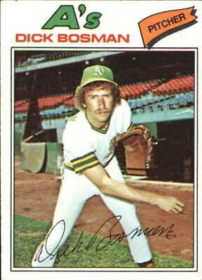 Dick Bosman #101 1977 Topps Baseball