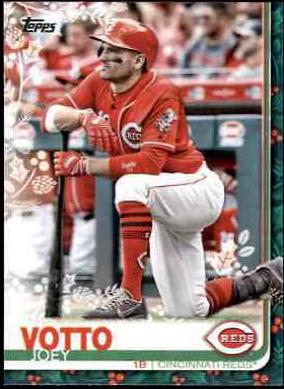 Joey Votto #HW65 2019 Topps Holiday Mega Box Baseball