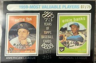 Ernie Banks / Nellie Fox