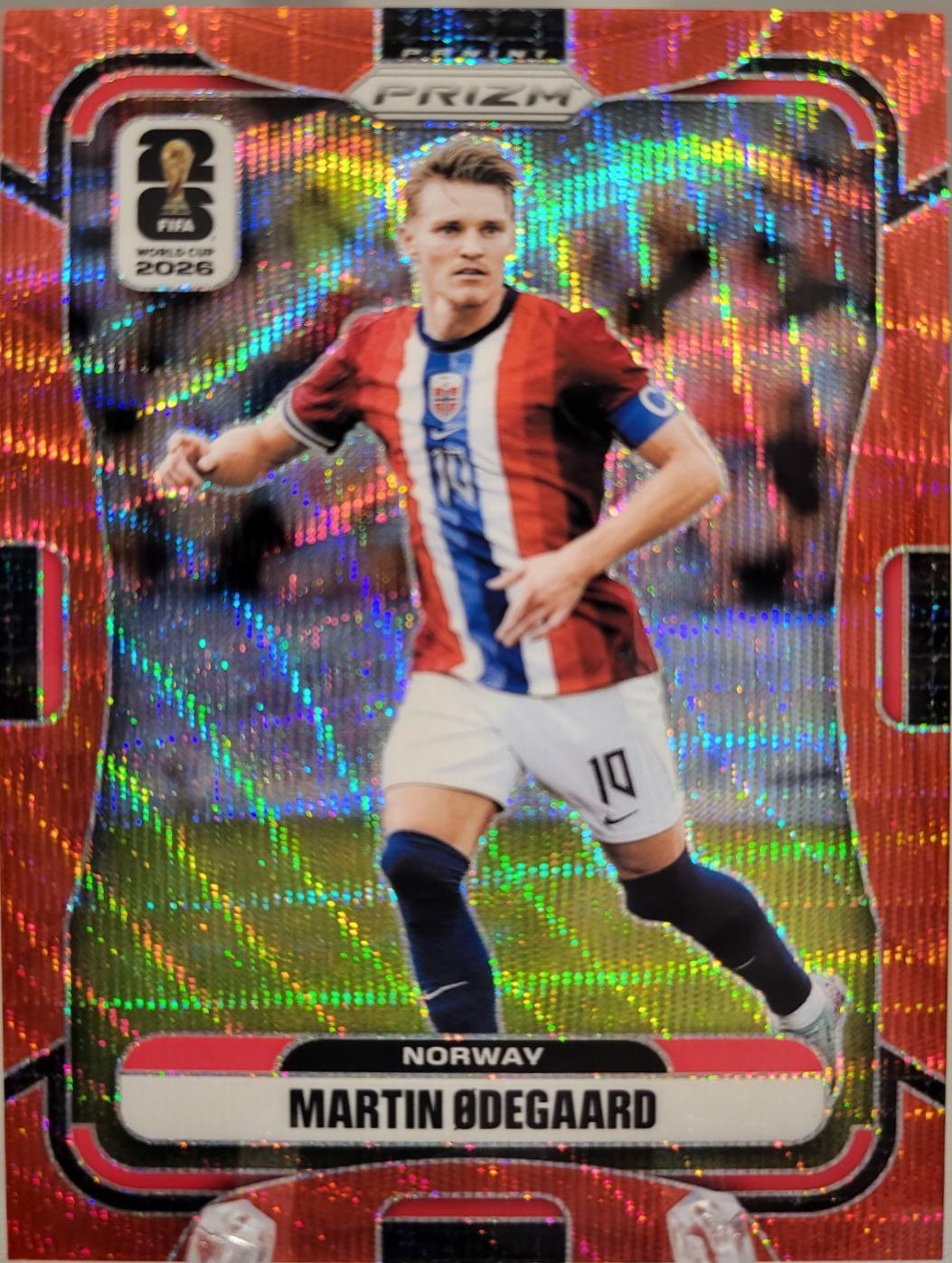Martin Odegaard 2026 Panini Prizm FIFA World Cup Base 330 Choice
