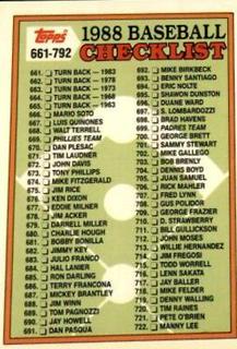 Checklist 661-792