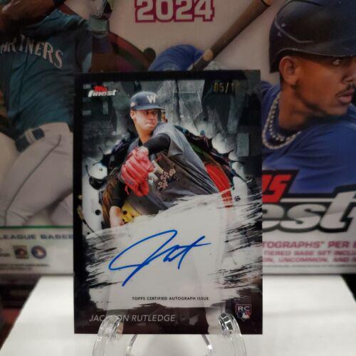 Jackson Rutledge [Black Refractor] #FA-JRU