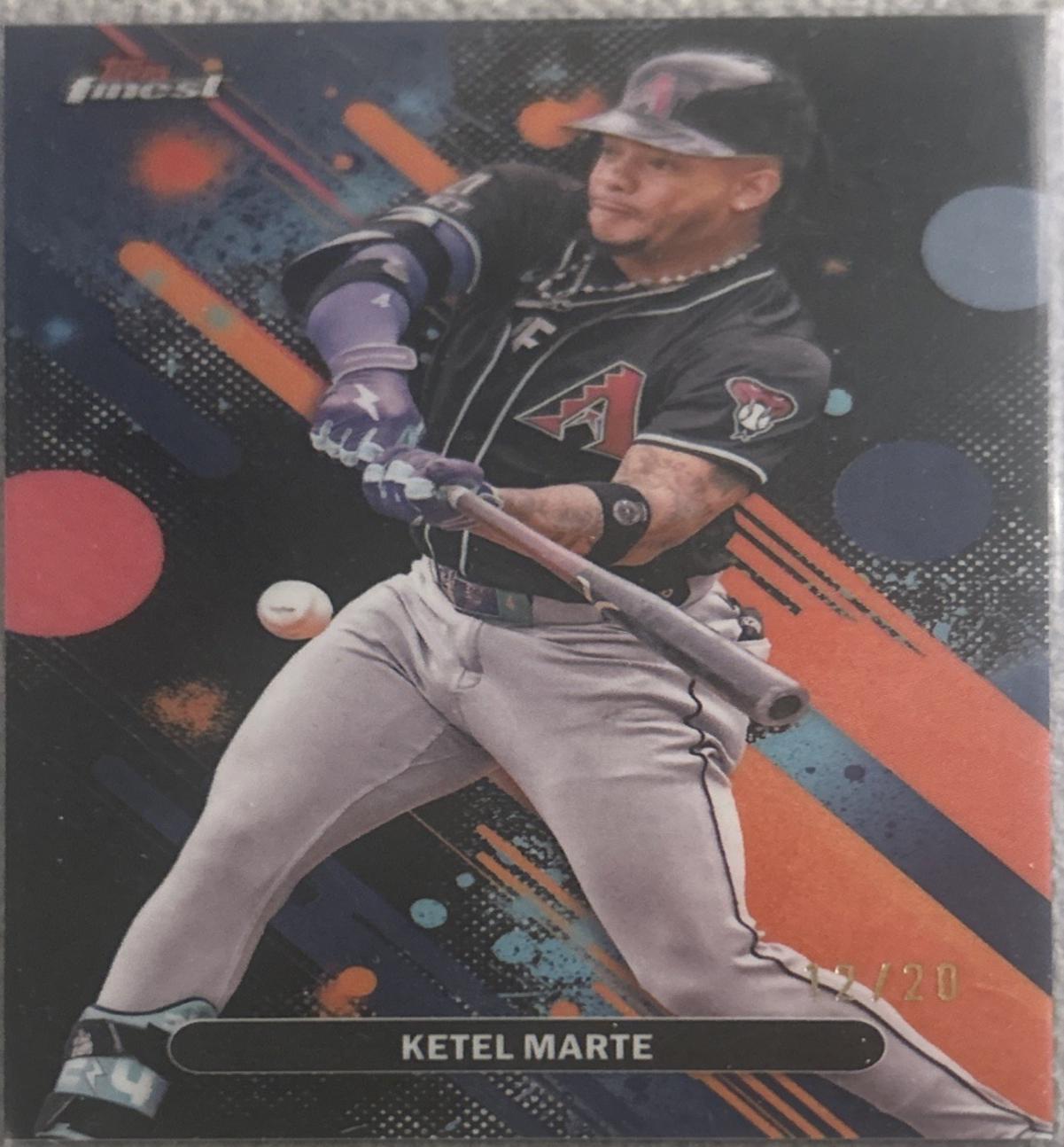 Ketel Marte [Black Refractor] #68
