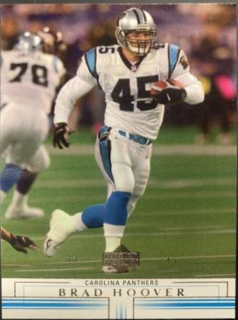 Brad Hoover #23 Football Cards 2001 Upper Deck