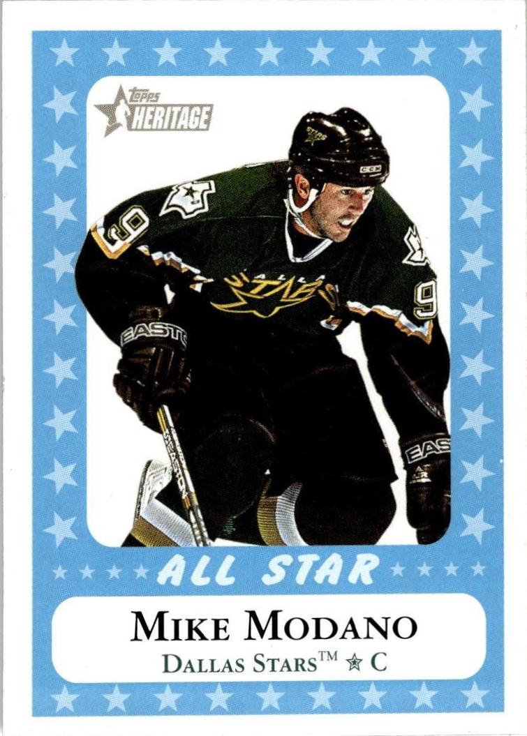 Mike Modano #217 2000-01 Topps Heritage Hockey