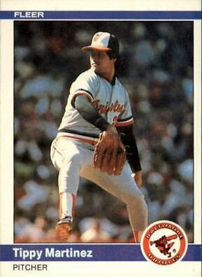 Tippy Martinez #12 Baseball Cards 1984 Fleer