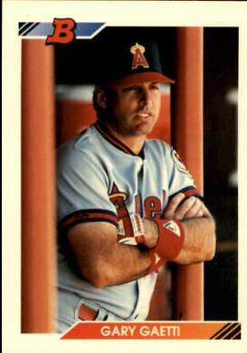 Gary Gaetti #564 Baseball Cards 1992 Bowman