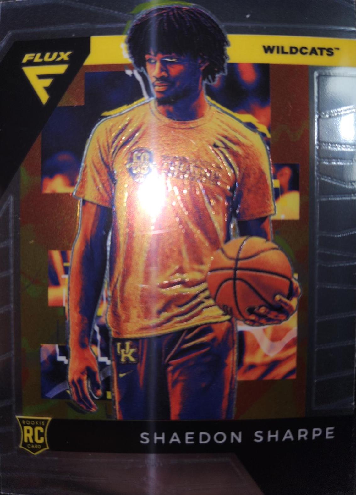 Shaedon Sharpe #8 Basketball Cards 2022 Panini Chronicles Draft Picks Flux