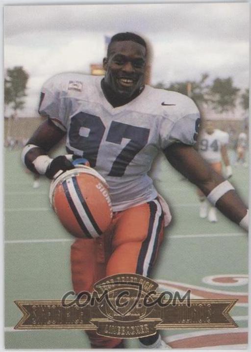 Simeon Rice #9 Football Cards 1996 Press Pass Paydirt
