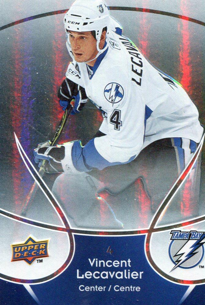 Vincent Lecavalier #44 Hockey Cards 2009 Upper Deck McDonald's