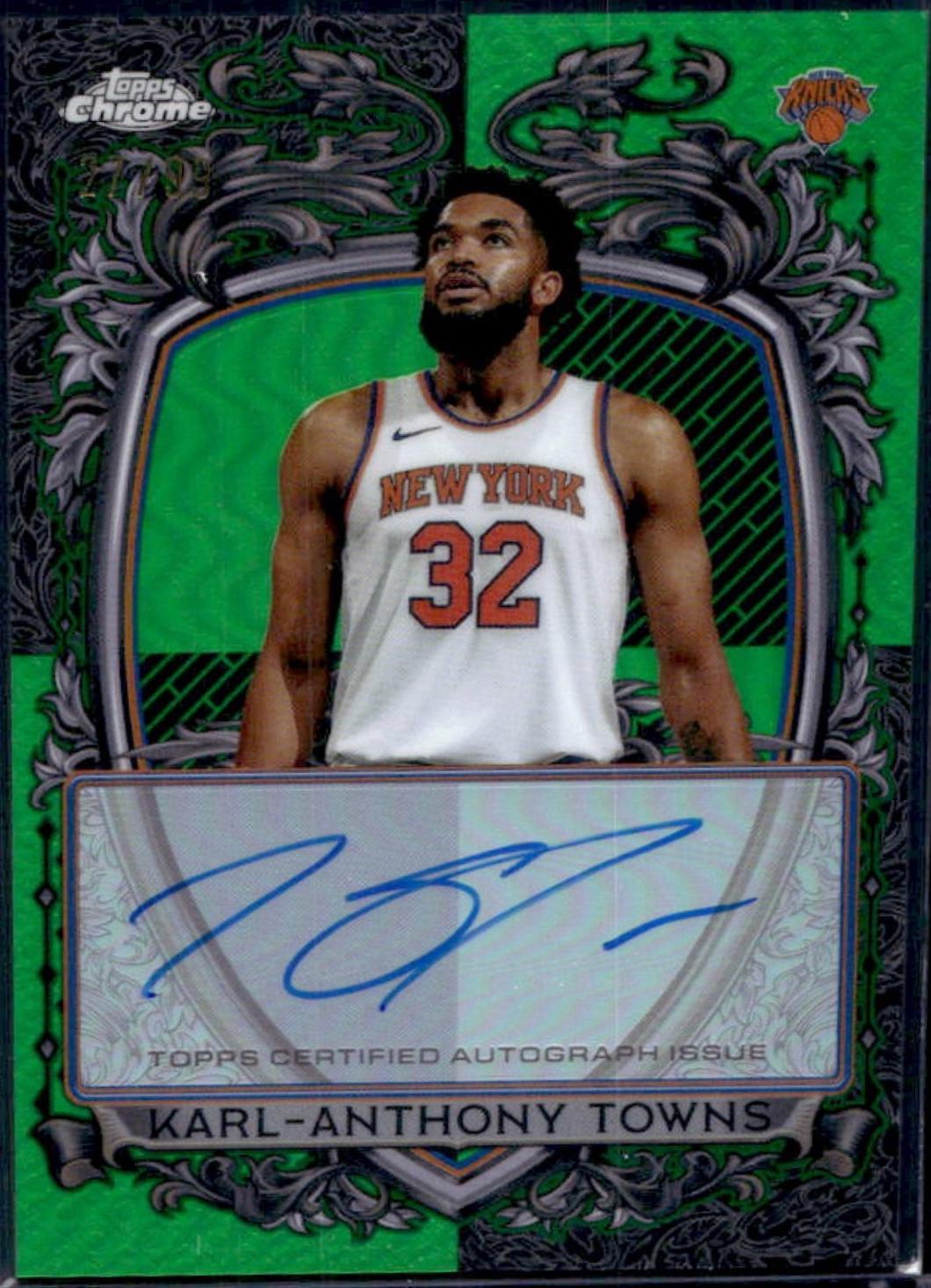 Karl-Anthony Towns [Refractor Green] #SS-KAT