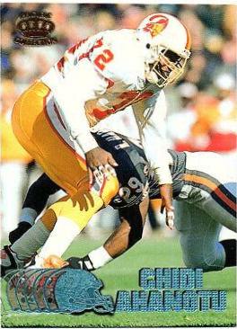 Chidi Ahanotu #393 1997 Pacific Football
