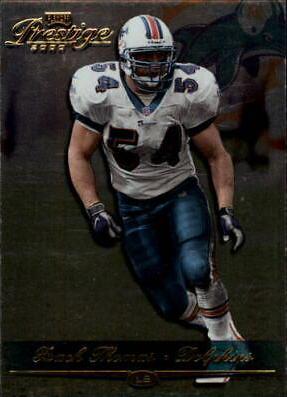 Zach Thomas #96 2000 Playoff Prestige Football