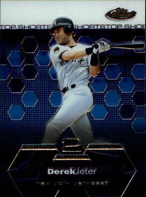 Derek Jeter #10 Baseball Cards 2003 Finest
