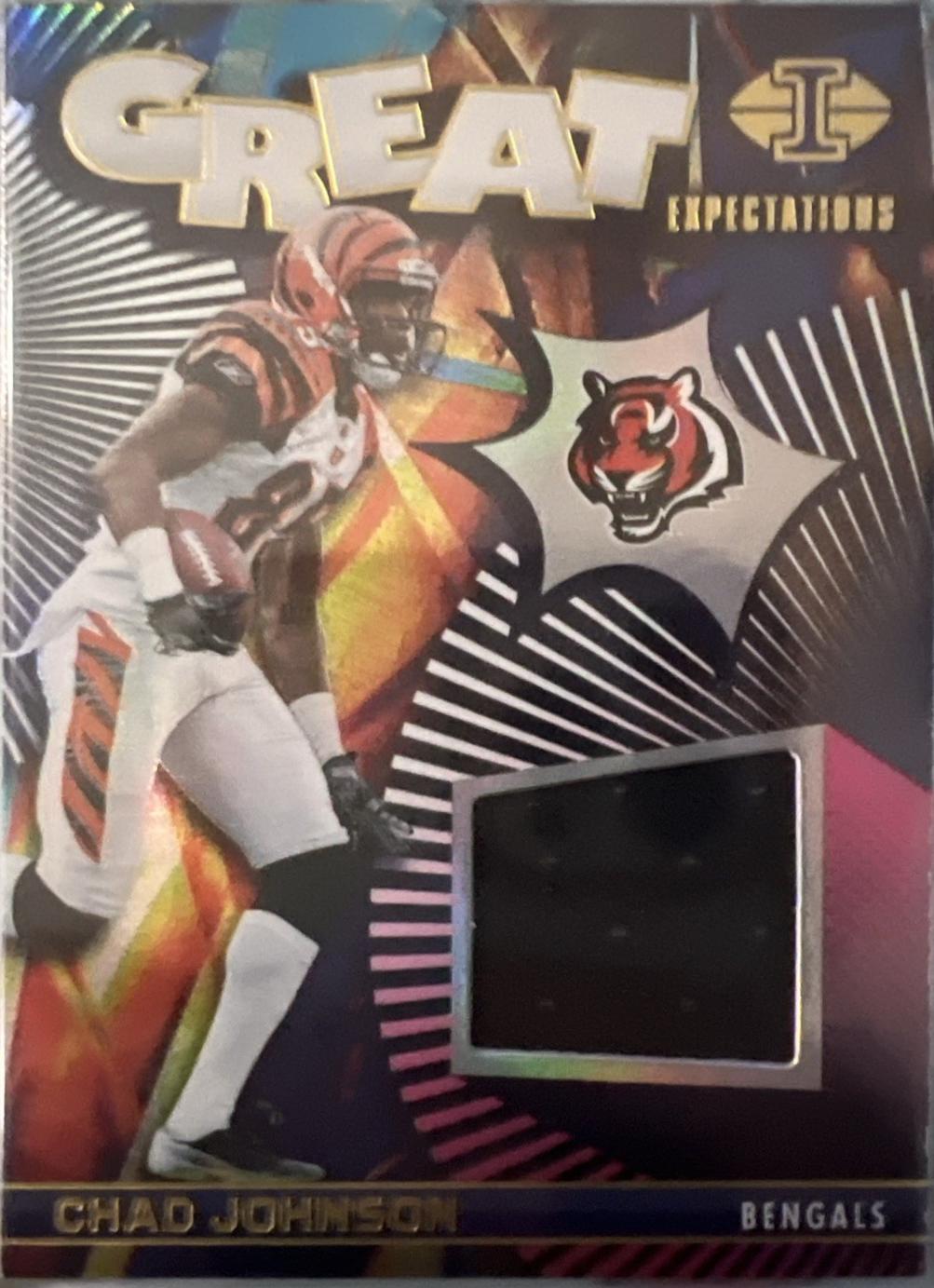 Chad Johnson #GE-CJN 2024 Panini Illusions Great Expectations Football