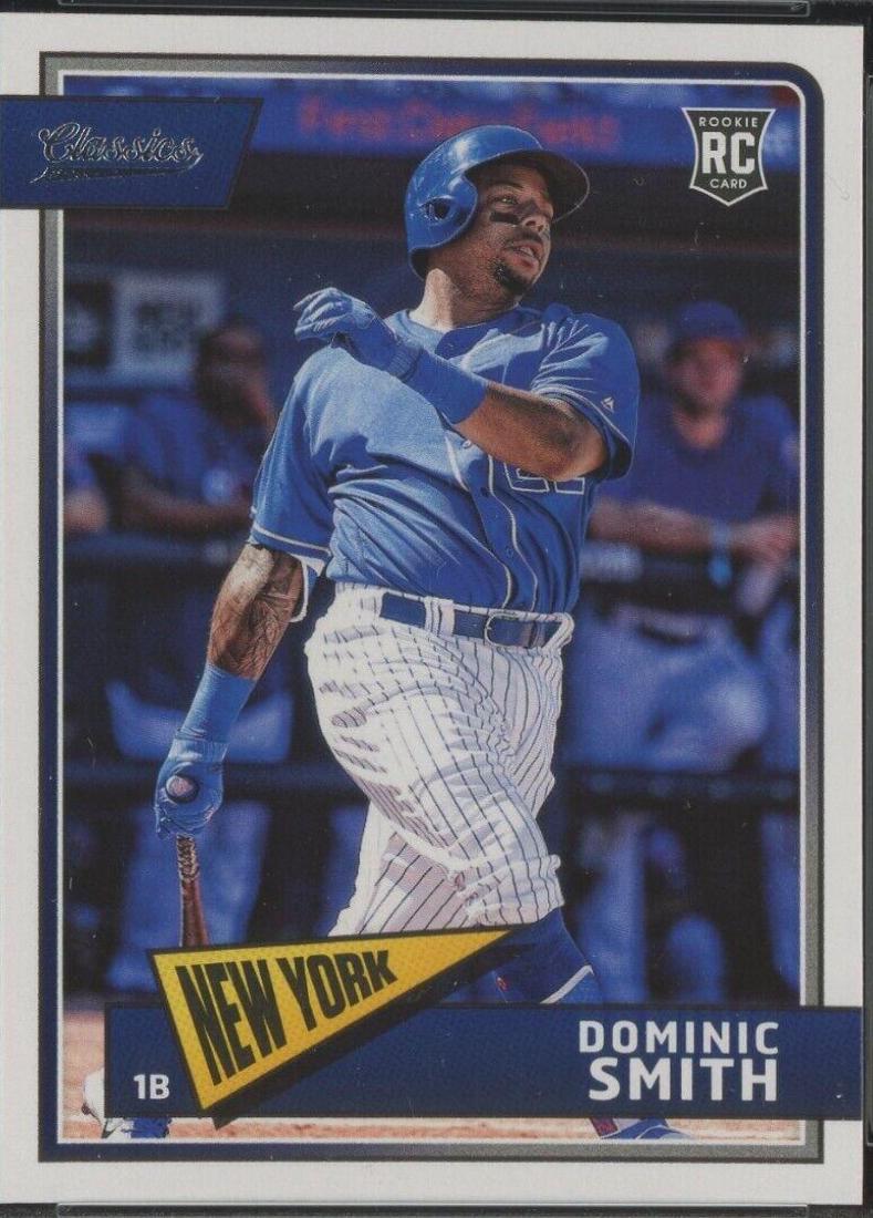 Dominic Smith #9 Baseball Cards 2018 Panini Chronicles Classics