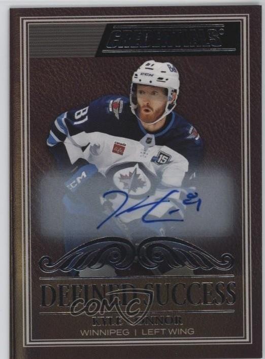 Kyle Connor #DS-3 2025 Upper Deck Credentials Defined Success Autograph Hockey