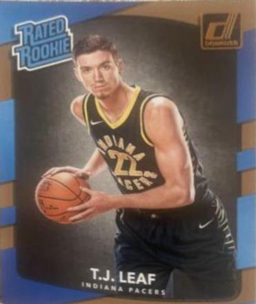 T.J. Leaf #183 Basketball Cards 2017 Panini Donruss