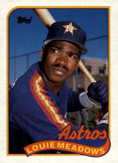 Louie Meadows #643 Baseball Cards 1989 Topps