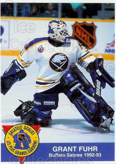 Grant Fuhr #3 1993 High Liner Greatest Goalies Hockey