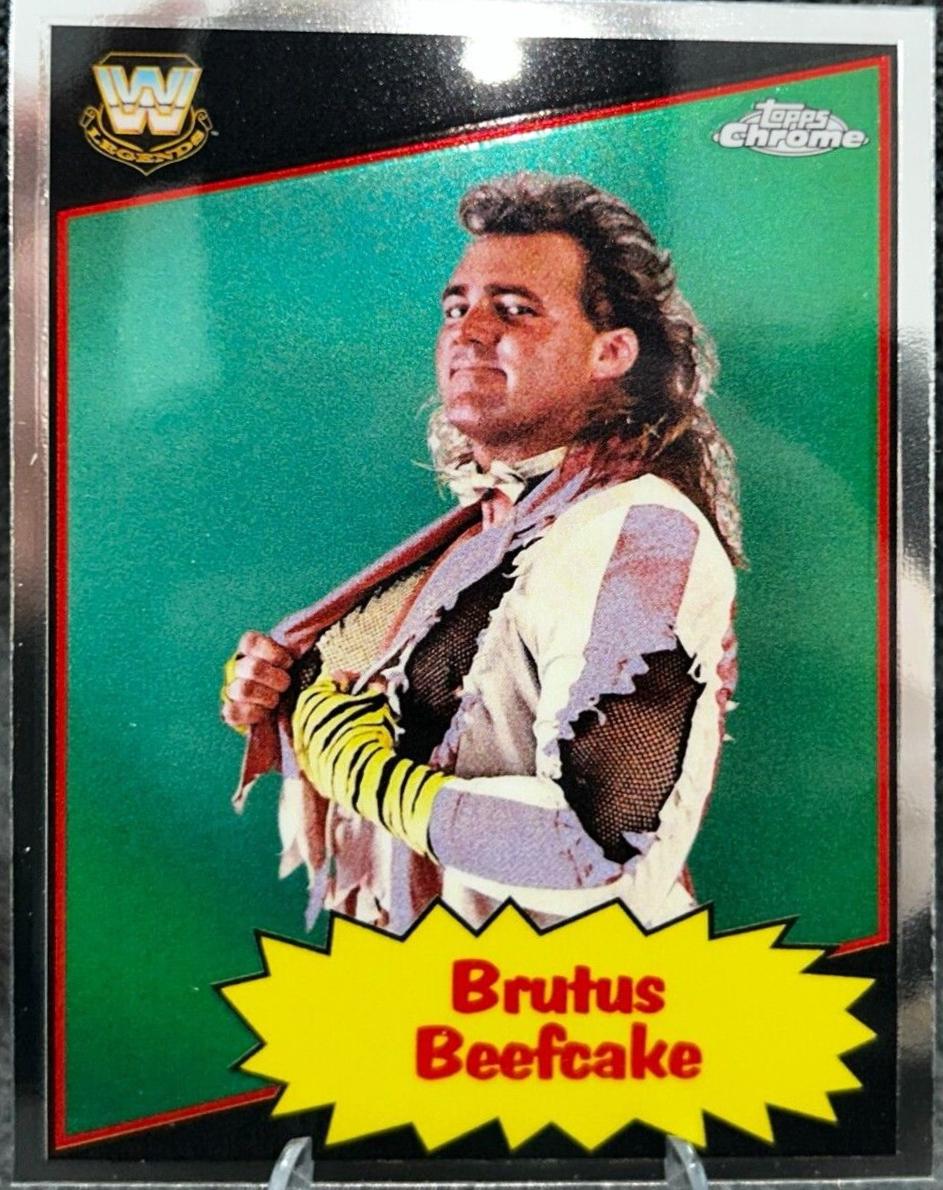 Brutus Beefcake #85TL-BF Wrestling Cards 2025 Topps Chrome WWE 1985 Legend