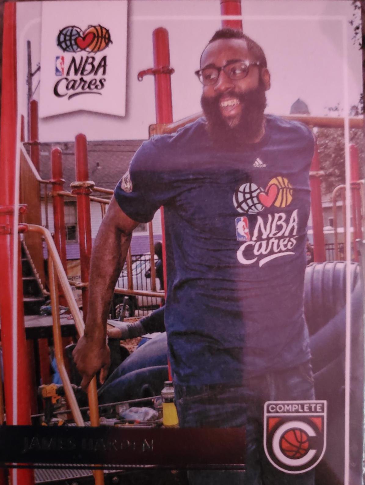 James Harden #22 Basketball Cards 2015 Panini Complete NBA Cares