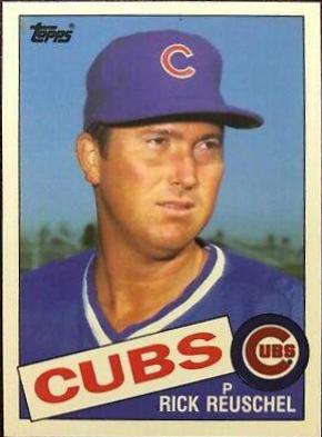Rick Reuschel #306 1985 Topps Tiffany Baseball