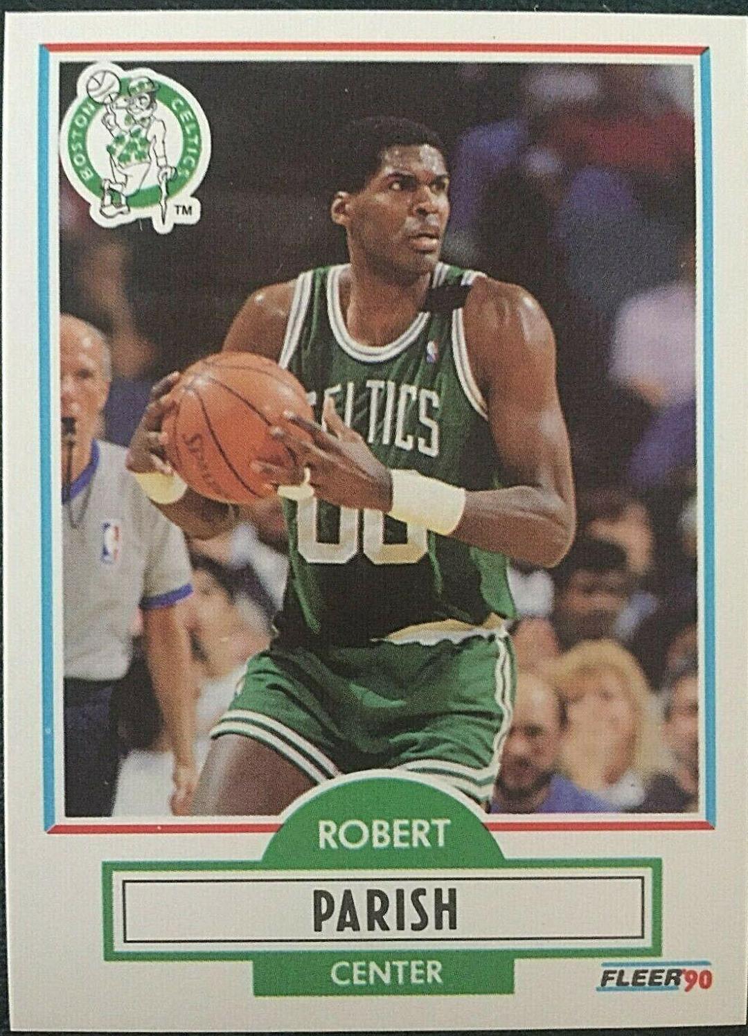 Robert Parish #13 Basketball Cards 1990 Fleer