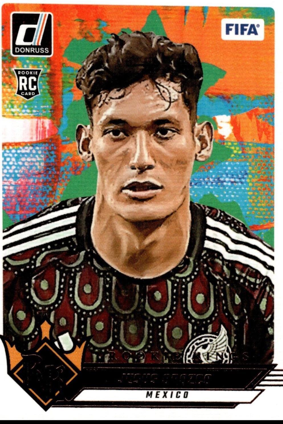 Jesus Orozco #13 Soccer Cards 2024 Panini Donruss Rookie Kings